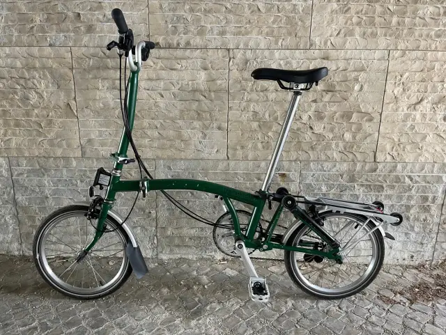 Brompton C Line H6R · Green Racing