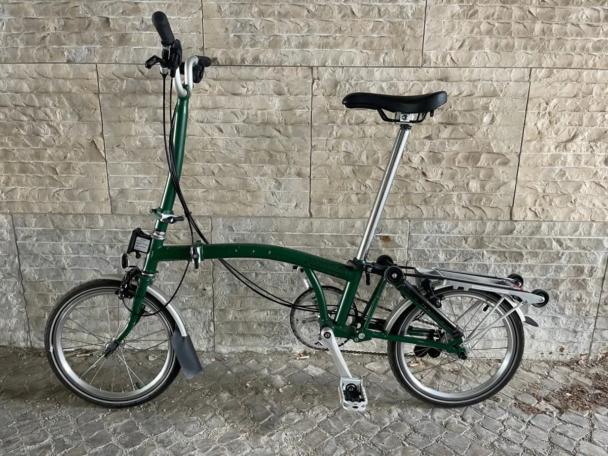 Brompton C Line H6R · Green Racing
